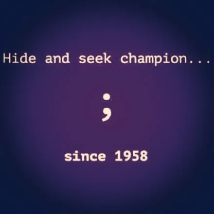 Hide and Seek Champion Since 1958