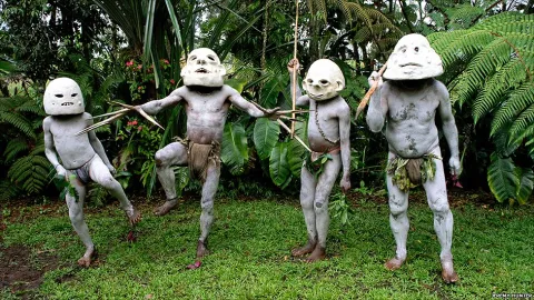 New Guinea Mudmen