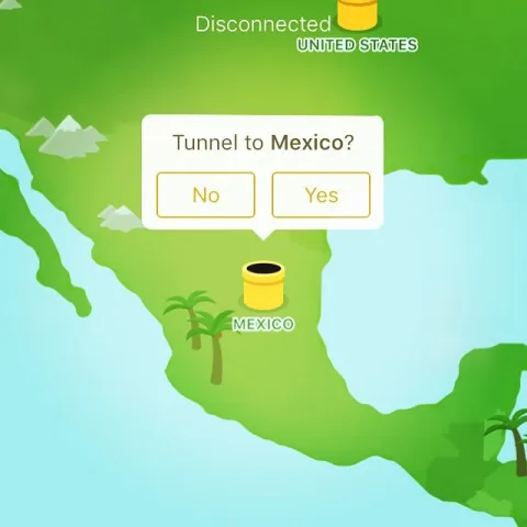 Tunnelbear VPN GUI