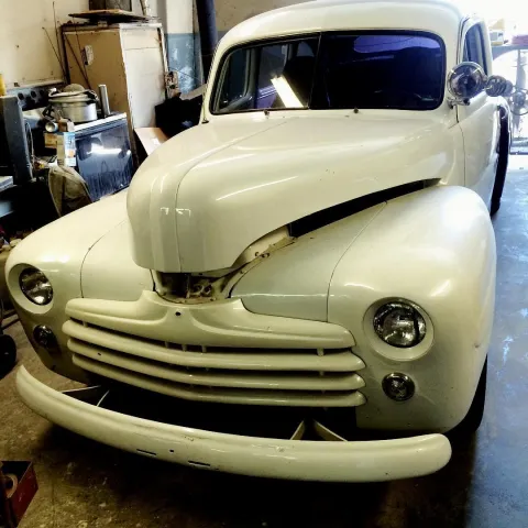 1947 Ford White