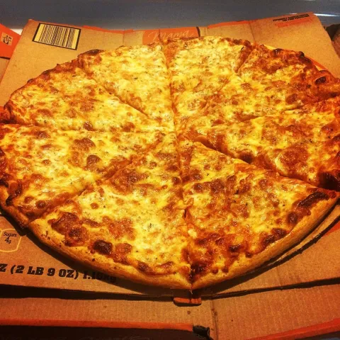 8 Slices of Cheese Pizza