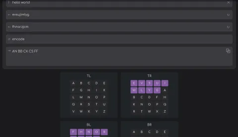 Four Square Cipher Update