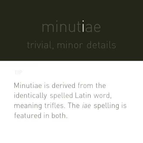 Elevate App Minutiae